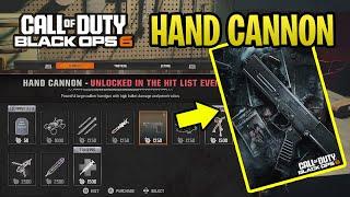 How to Unlock HAND CANNON | Hit List Event in Season 1 of Black Ops 6 Zombies