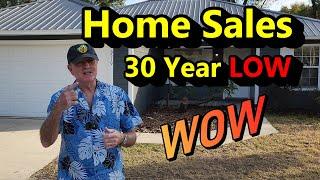 Jacksonville Florida HOUSING MARKET REPORT | Home Sales Crashed | s3w38