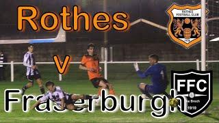 The only Wednesday night game in Scotland (according to the BBC website!!!) | Rothes v Fraserburgh