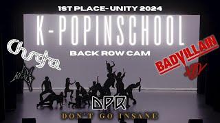 [KPOP IN SCHOOL | BACK CAM] UNITY 2024 FALL (CHUNGHA, DPR IAN, BADVILLAIN) | ATX KDC