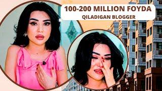 TURMUSHGA CHIQAYOTGAN BLOGGER BONAMUR! UY MOSHINA MAGAZINDAN 100 MILLION  FOYDA QILADIGAN 22YOSH QIZ