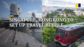 Hong Kong, Singapore announce plans for quarantine-free travel bubble