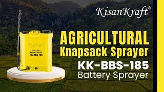 KisanKraft’s KK-BBS-185 Agricultural Knapsack Sprayer! 