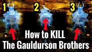 How to KILL the 3 Brothers! - Reforge the Gaulder Amulet (Forbidden Legend Quest) | Skyrim Remastere