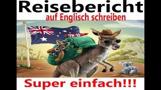 #schulfritz-Travel report-Reisebericht auf Englisch schreiben -Super einfach!!!