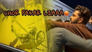 Bike ka saman Chori karra tha pakar lia  | Syed Ibad | The Fun Fin | Vlog |