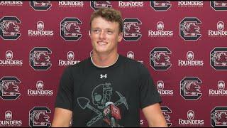 Football: Kai Kroeger News Conference 08/14/24