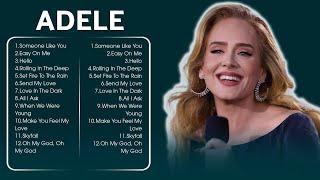 ADELE ~ Top 20 Hits Playlist 2024 ~~ ADELE Greatest Hits 2024 (Lyrics)