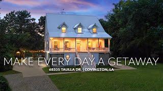 Beautiful Home For Sale On The Tchefuncte River | 68335 Taulla Dr. Covington, LA