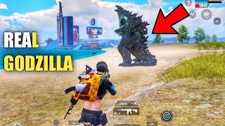 Godzilla In Pubg Mobile Real || Godzilla Vs Kong Pubg Mobile || Sunil Gamer