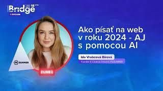 Ako písať na web v roku 2024 - AJ s pomocou AI (Ida Vrabcová Bírová, PS:Summer)