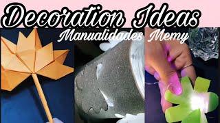 Origami Decoration Ideas with light/Manualidades Memy