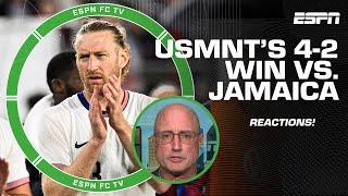 Kasey Keller says USMNT 'TOOK THEIR FOOT OFF THE GAS' in the second half vs. Jamaica  | ESPN FC