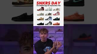 Every sneaker dropping Nike SNKRS day