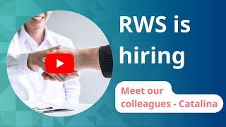 RWS is hiring - Meet our colleagues