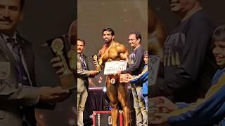 Nitin Chandila win Gold Medal 100+ KG Classic 2024 #congratulations #classic #gym #goldmedal #shorts