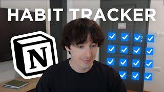Building a Habit Tracker in Notion (with CHARTS)