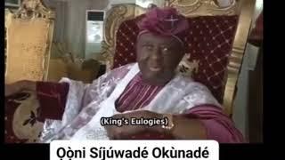 Oba Ooni ana salaye ibasepo ohun ati alafin oyo