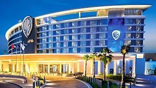 WB Abu Dhabi, World's First Warner Bros Hotel, Theme Park (4K Tour & Vlog)