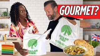 We Tried To Cook An Anniversary Dinner Using Only Dollar Tree Ingredients!