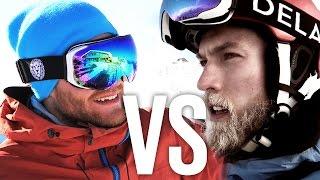 Ski-Carving Battle - Wer ist der bessere Skifahrer?! Julian VS Marius | Vlog 70