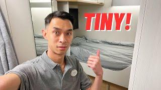 Seriously? The SMALLEST Crew Cabin Ever! | Icon Of The Seas