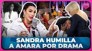 SANDRA BERROCAL HUMILLA A AMARA LA NEGRA POR DRAMA BARATO CON POBREZA