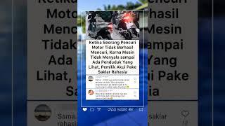 Motor Gagal Dicuri, Pemilik Pake Saklar Rahasia! #trendingshorts #viralshorts