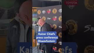 Coach Nabi touches the soil of Bloemfontein for the first time #toyotacu #toyota #kaizerchiefs