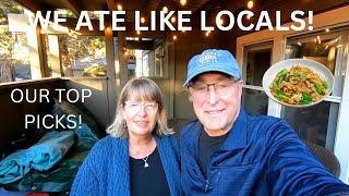 OUR TOP RESTAURANT PICKS IN MONTEREY, CA! EATING LIKE LOCALS! (Part 1 of 2)