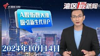 【湾区最新闻】A股三大指数今日集体大涨,沪深两市成交额达到1.63万亿元|第136届广交会明日开幕,琶洲口岸迎来入境客流高峰|广交会主题地铁一日票上线|20241014完整版#粤语 #news