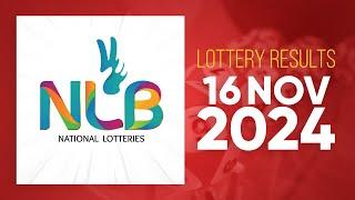 NLB Live Lottery Draw (2024-11-16) | 09.30 PM