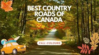 Colourful Eye Catching Countryside of Canada || Fall Colours || Road Trip || RTM Station