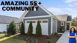 FALLS VILLAGE  55 Plus Community by Stanley Martin I Durham NC I Tahoma model home tour