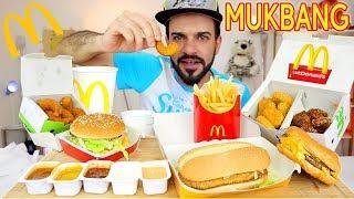 موكبانغ ماكدونالدز - وجبة متنوعة من الماكدونالدز ماكبانغ McDonald's Eating Show | Mukbang 맥도날드 먹방