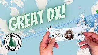 Great POTA DX with the Radio-Stuff.com EFHW!