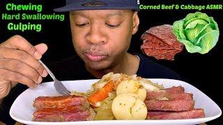 ASMR Corned Beef And Cabbage ASMR Mukbang