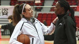 Behind the Scenes: Sylvia Fowles vs. Breanna Stewart in China