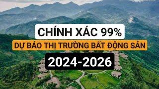 Dự báo thị trường bất động sản 2024 - 2026 #batdongsan #podcast