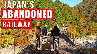 We Cycled an ABANDONED Railway in Japan - Takayama, Gifu