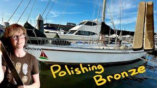 [How to] Polish Your Own Bronze Chainplates | Sailing Wisdom [S6 Ep7]