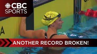 Summer McIntosh breaks Canadian record in 200 metre medley | CBC Sports