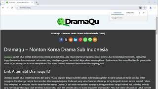 Dramaqu – Nonton Korea Drama Sub Indonesia |dramaqu.blog