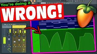 The CORRECT Way to do Volume Automation in FL Studio!