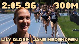 Utah State Record | Jane Hedengren | Lily Alder | 800m