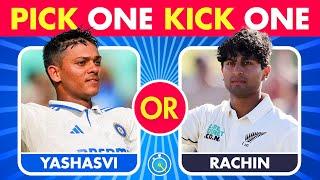 Pick One Kick One - India vs New Zealand | Cricket Quiz