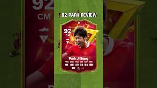 92 Park Ji Sung Review in EA FC 24 #shorts #short #fc24 #eafc24 #parkjisung #golazo