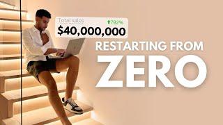 How I would restart my $40,000,000 dropshipping career