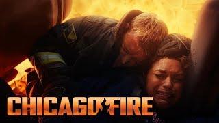 Casey Saves Dawson From Inferno | Chicago Fire