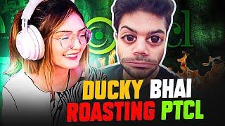 LILY REACTING TO  @Ducky Bhai   | DUCKY PTCL ANGRY CALL !!!